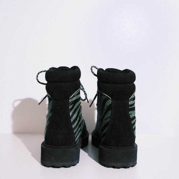 Diemme Italian-Made Hiking Boots – Zebra Print – Size 41 - Picture 4 of 6